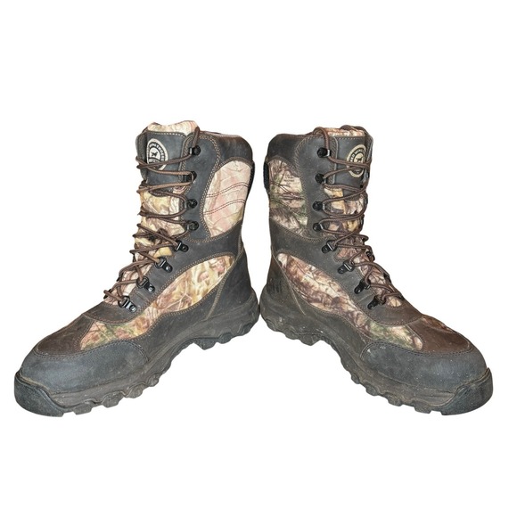 Red Wing Irish Setter Boots 13 ScentBan‎ Leather Waterproof Thinsulate Camo main image 7